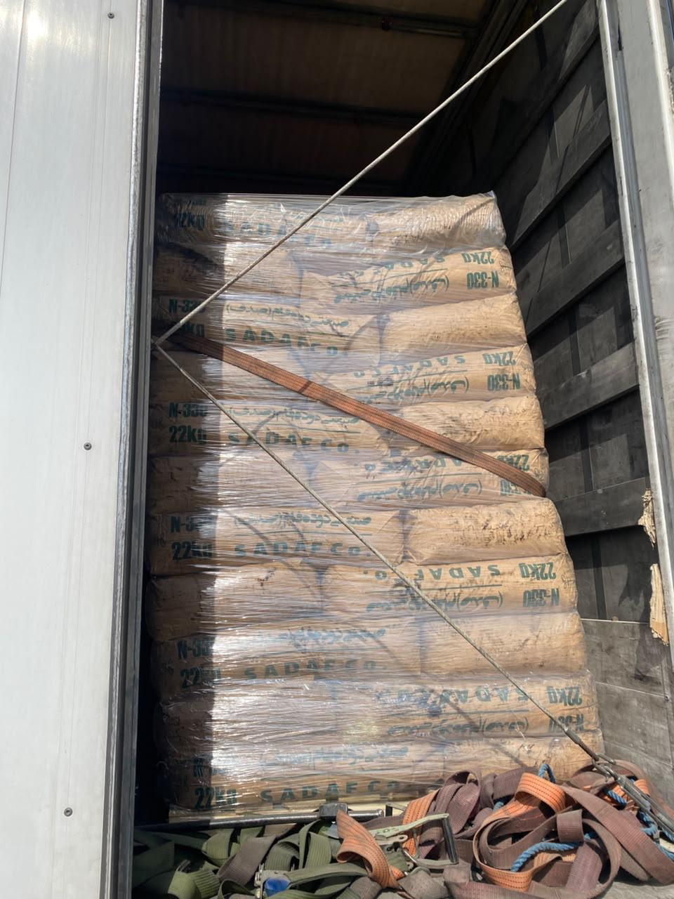 Carbon black powder supplied for rubber compounding